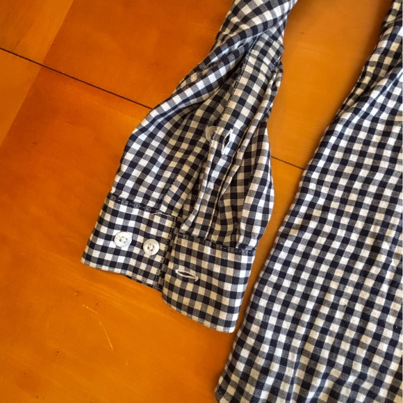 Columbia Men’s XL Rapid Rivers black white gingham long sleeve button down - Picture 5 of 10